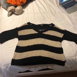 Free People Striped Beach Sweater